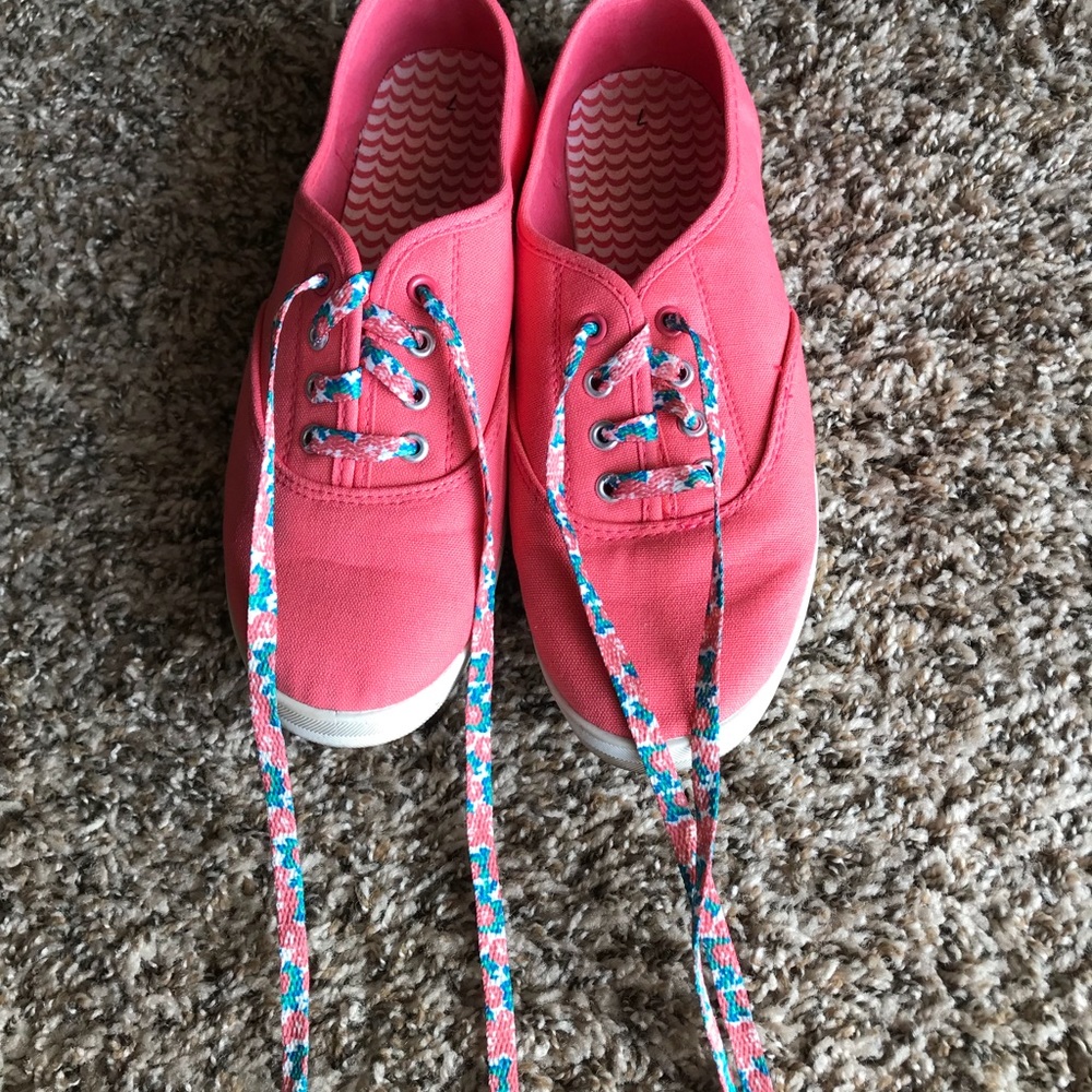 Pink fashion sneakers